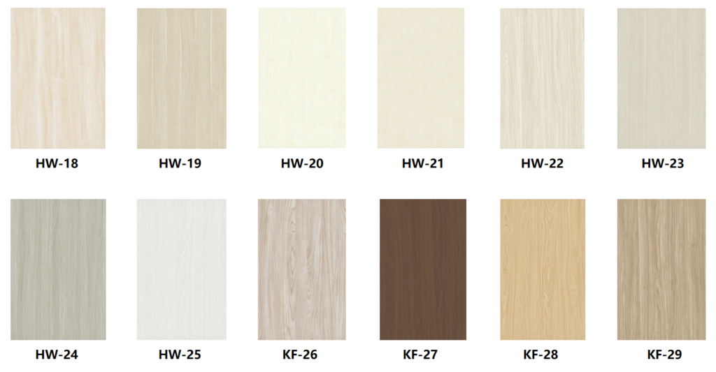 Face Veneer Species