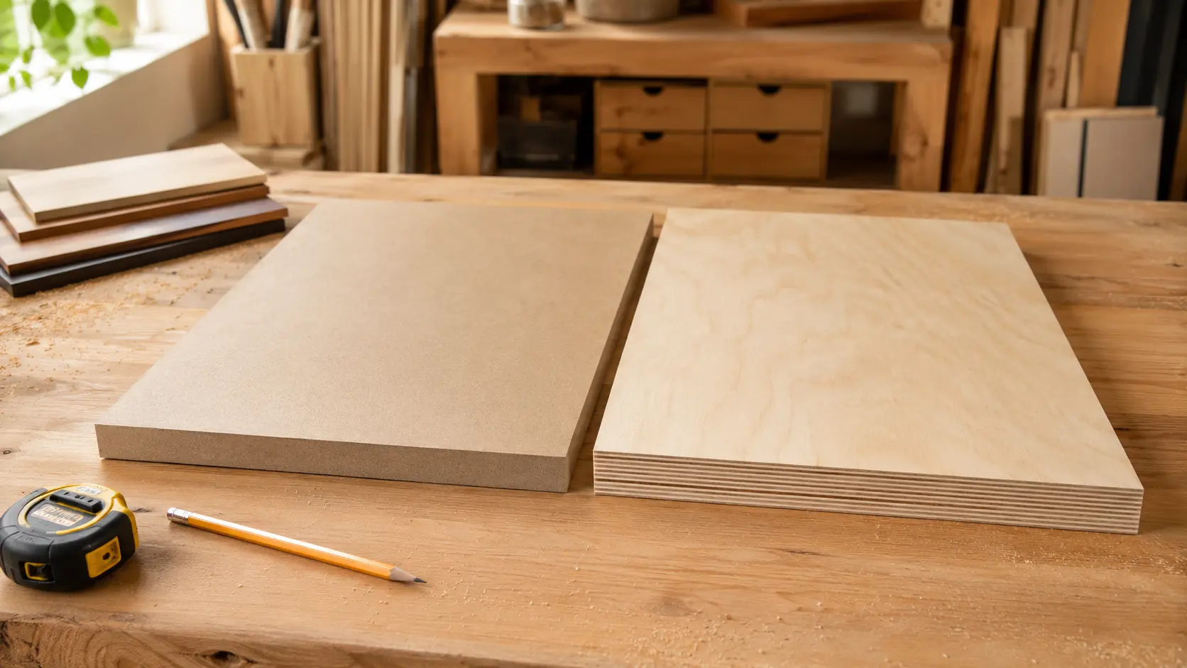 MDF vs Plywood: Guide for Furniture Projects