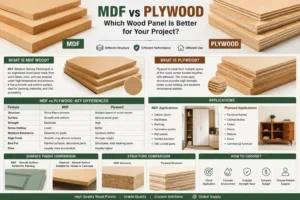 MDF vs Plywood for Furniture