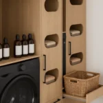 custom laundry cabinets