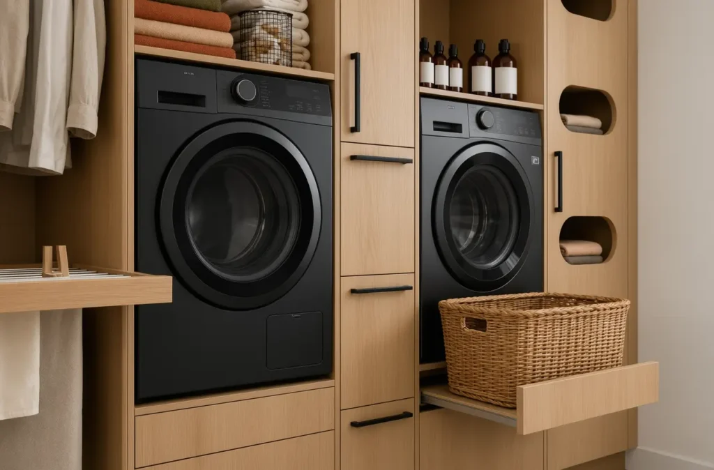 Custom Laundry Room Cabinets